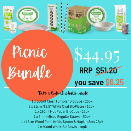 Eco Friendly Packaging Family Picnic Bundle