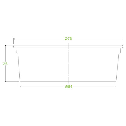 60ML PLA SAUCE BIOCUP