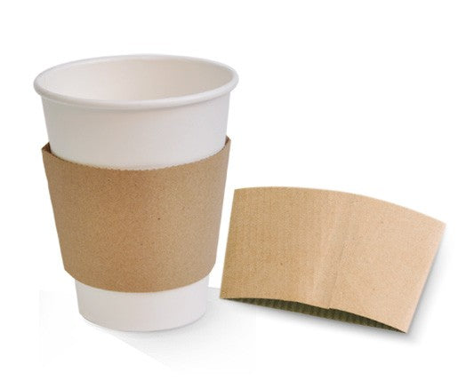 8oz Kraft Cup Sleeve 80 mm