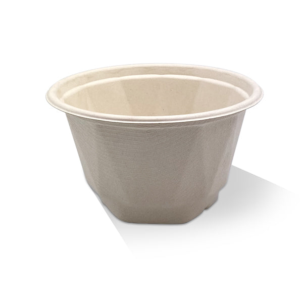 Unbleached Sugarcane Takeaway Bowl 1000ml 160X90 mm - 300 PER CARTON