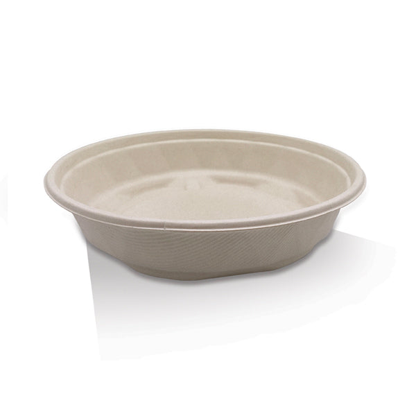 Unbleached Sugarcane Takeaway Bowl 2000ml 250X57 mm - 200 PER CARTON