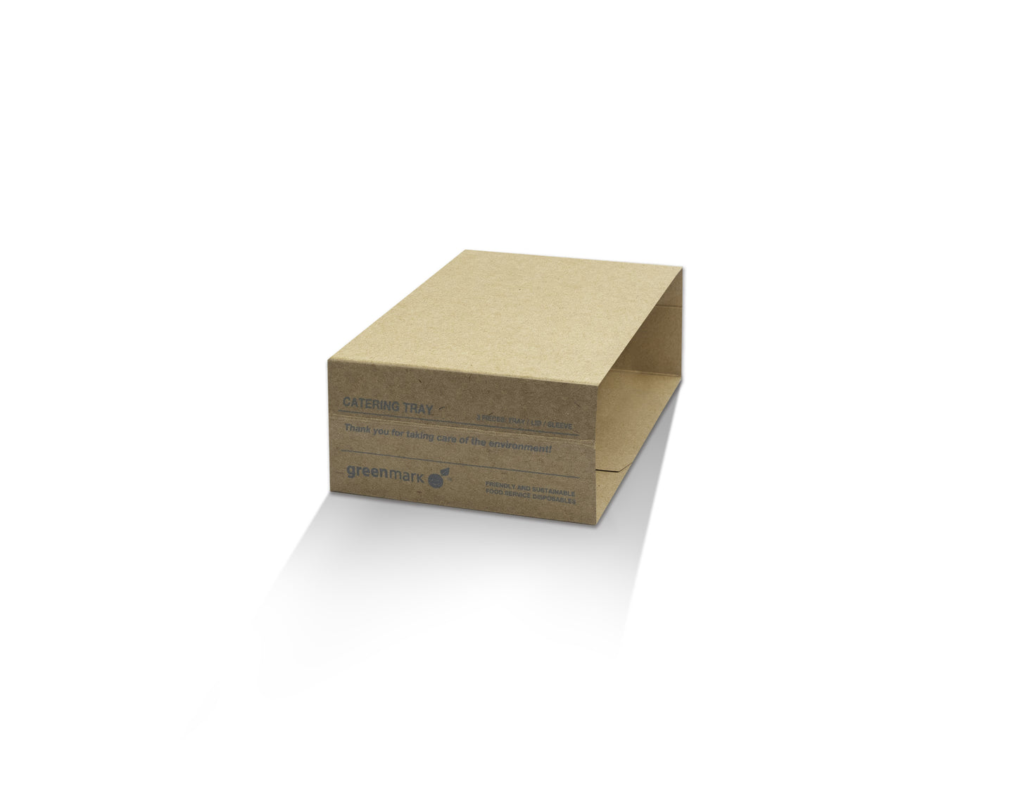 Brown Tray Sleeve Small 50mm High 155x50x110 mm
