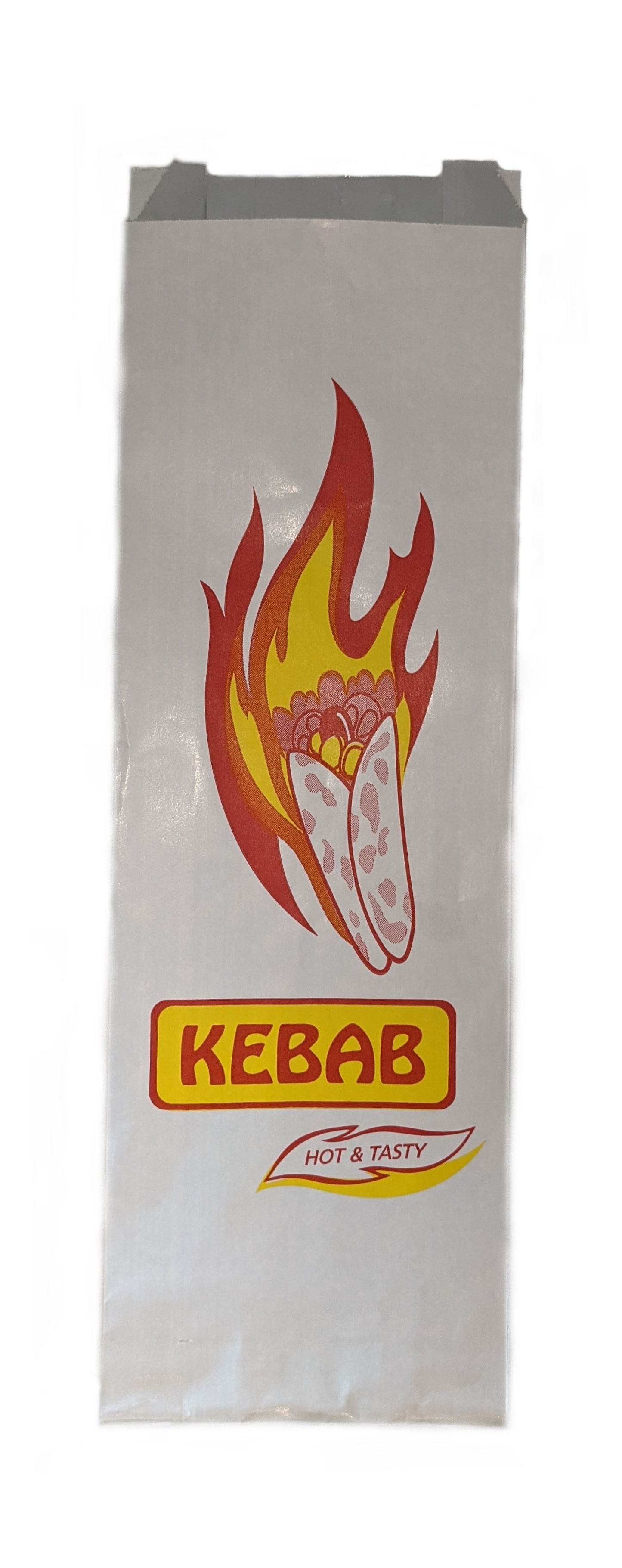 Printed  Foil Kebab Bag 305x102x40mm