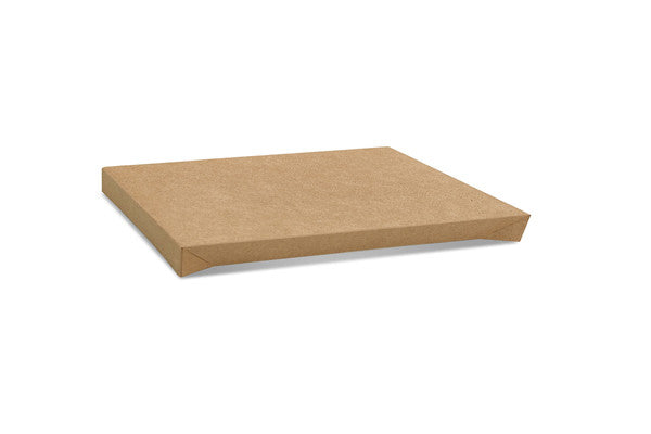 Kraft Catering Tray Lid No Window - Medium 382x275x30 mm