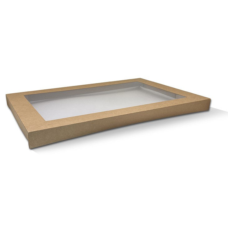 Kraft Catering Tray Lid - Medium Plus 453x313x30 mm