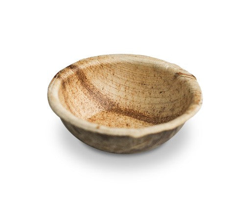3" Palm Dipping & Sauce Bowl