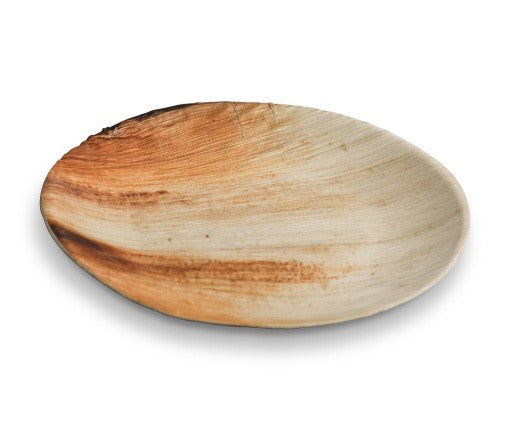 Palm Leaf Round Plate - 9 inch