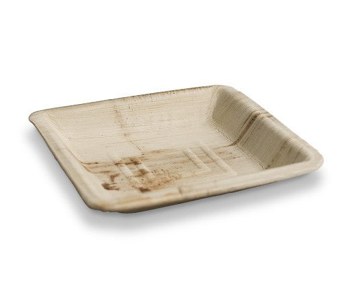 Square Palm Leaf Plate Small