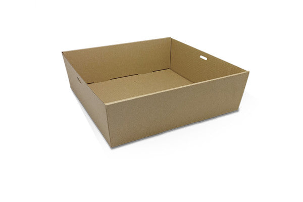 Square Catering Tray/Hamper Box - Medium 250x250x80 mm